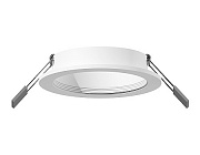 Ambrella Корпус встраиваемый D60mm C6512 SWH белый песок D80*H25mm MR16 GU5.3